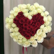 Сердце из роз Лавли